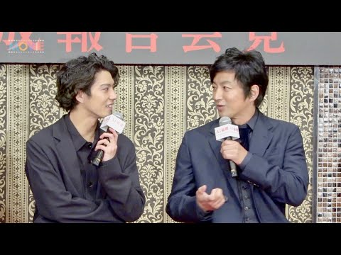 大沢たかお＆賀来賢人、有名人のマンションの値段でコミュニケーション!?／映画『AI崩壊』完成報告会見