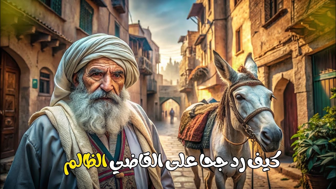 كيف رد جحا على القاضي الظالم حين حاول أن يحرجه أمام الناس جميعًا