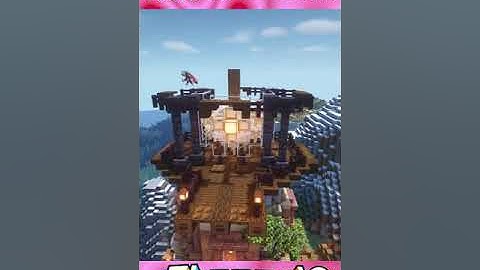 Minecraft Lighthouse Timelapse #shorts