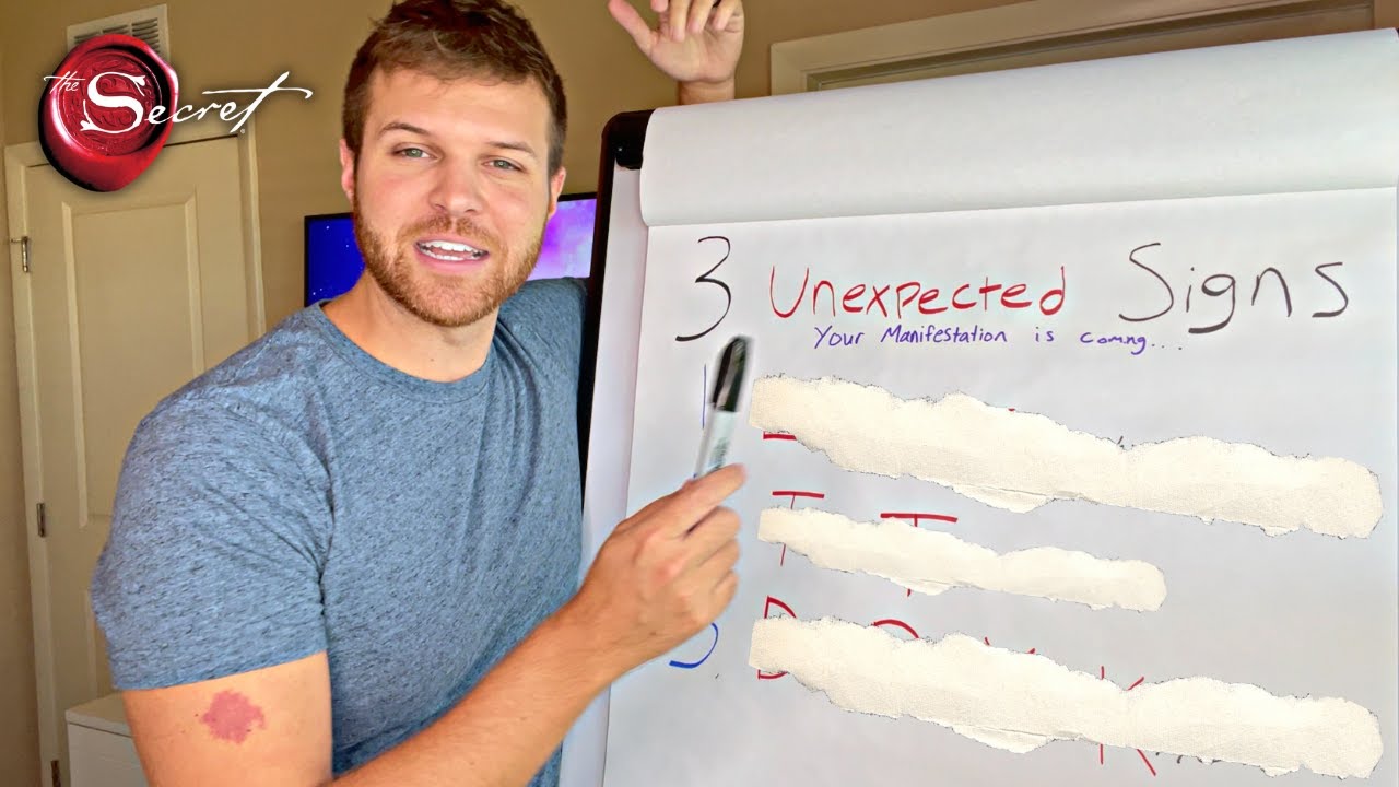 3 Unexpected Signs Your Manifestation is Coming [MUST WATCH!!]