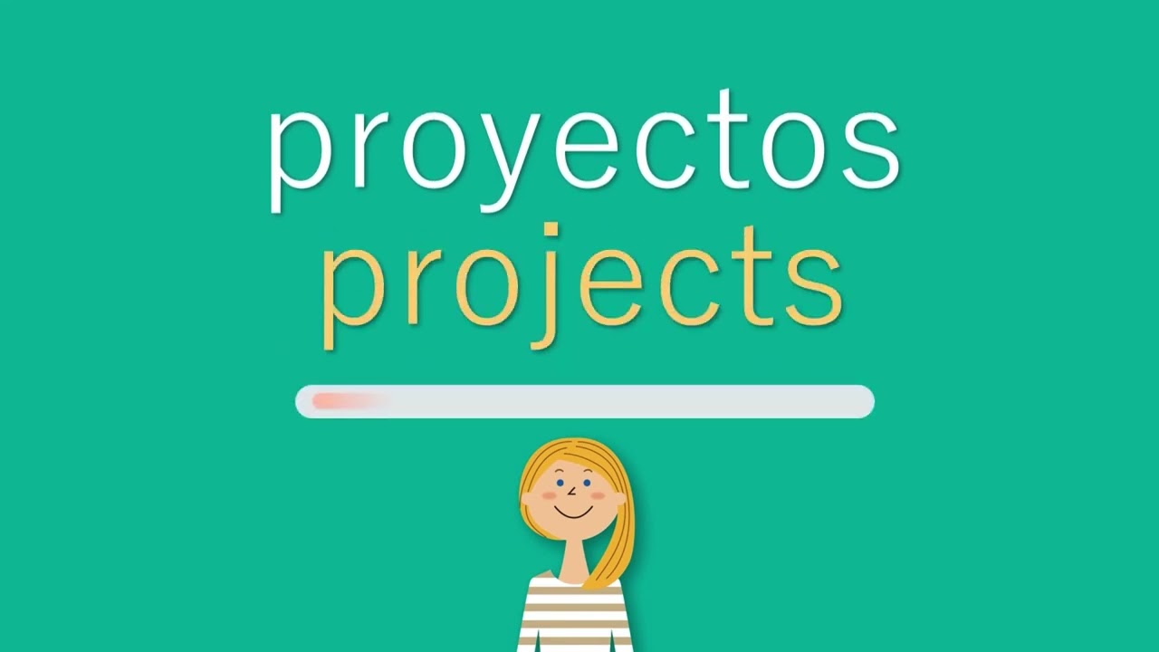 ¿Cómo lo dices proyectos en inglés?