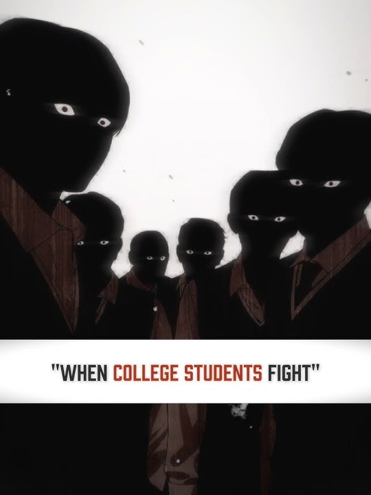'When College Students Fight 💀🔥 | #anime #animeedit #lookism #windbreaker #shorts