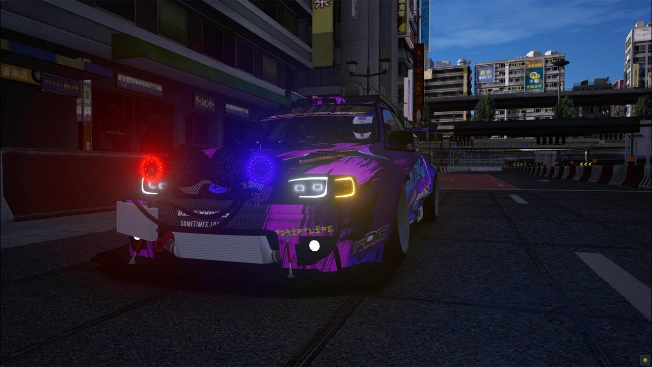 Subaru Impreza GF8/22/013 drift new lights and animated blinkers