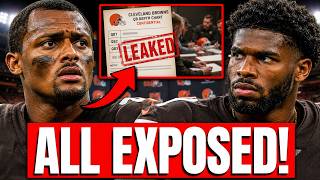IT'S ALL EXPOSED! Shedeur vs Watson Just BLEW the Browns' BIGGEST Secret WIDE OPEN!