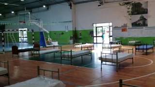 El Municipio montó un nuevo centro de atención intermedia de la salud en el Polideportivo Los Hornos