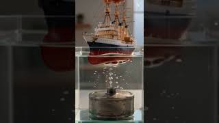 Why does a ship float 🤔#facts #science #physics #ytshorts #trending
