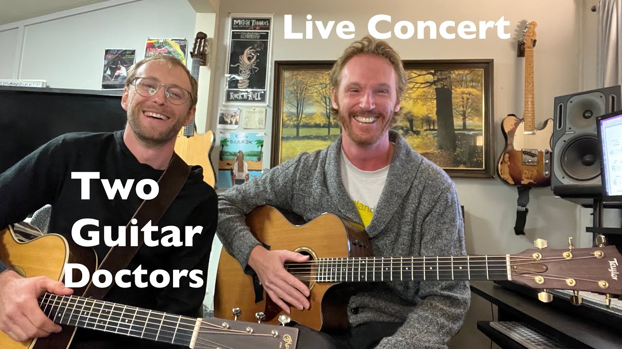 Two Guitar Doctors at Work Last Jam with drdproductions YouTube