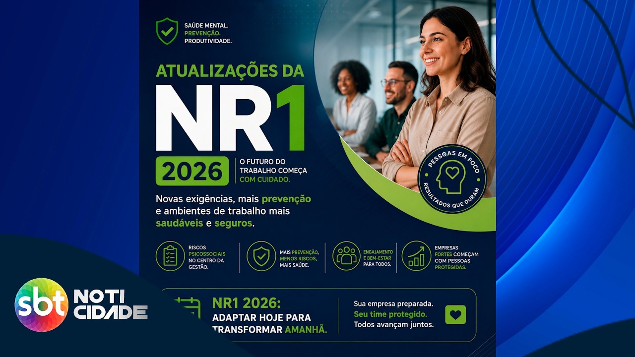 Empresários começam a se adaptar à nova NR-1 Norma exige gestão de riscos psicossociais nas empresas