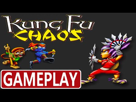 Видео: Kung Fu Chaos на Xbox