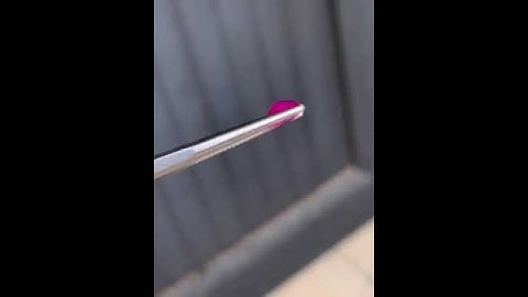 ruby Fanxet cắt giác màu đẹp #gems #daquy #hanoi #ruby