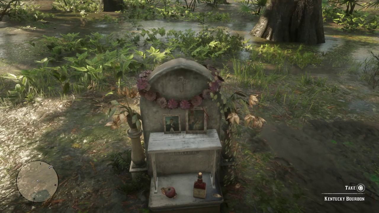 Red Dead Redemption 2 - Martha's Grave Location (Who's Martha?) - YouTube