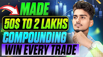 50$ TO 2 LAKHS  LIVE COMPOUNDING IN QUOTEX 🎯| QUOTEX COMPOUNDING STRATEGY | QUOTEX TRADING STRATEGY