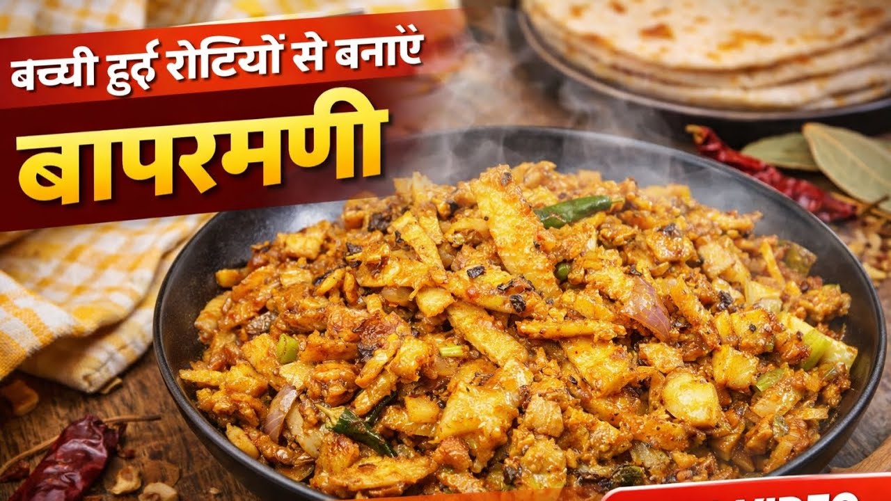 घर में बची हुई रोटी से बनाए भरपूर और टेस्टी नाश्ता। जो बच्चे भी बड़े चाव से खाए।zero waste recipe 😋👌