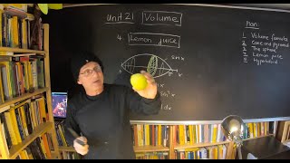 Math 1a, Unit 21, Volume Computation