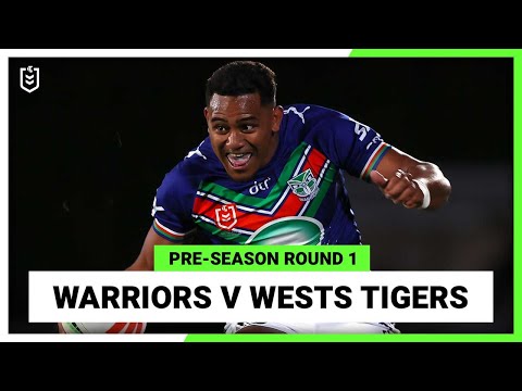 New Zealand Warriors v Wests Tigers | 2023 NRL Pre-Season Challenge | Round 1