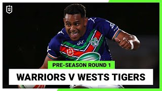 New Zealand Warriors v Wests Tigers | 2023 NRL Pre-Season Challenge | Round 1