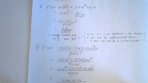 MCV 4U   Week 2   Lesson 2b   Curve Sketching example 3