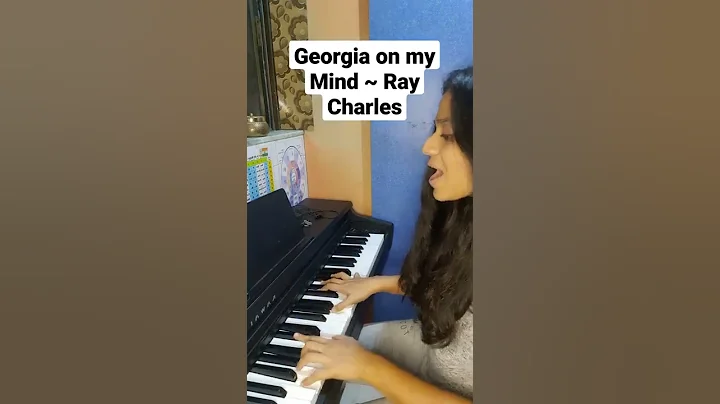 Georgia on my mind - Ray Charles Voice & Piano cov...