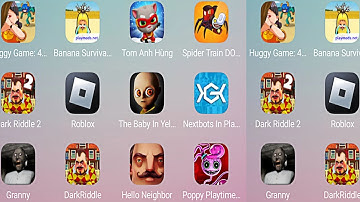 Nextbots In Playground Mod,Huggy Game,Granny Mod,MUSCLE BARRY