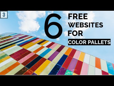 6 Best websites for creating color schemes |http://coolors.co/|