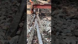 railway train track change
