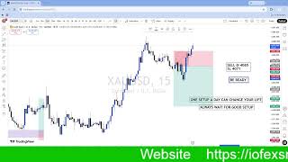 XAUUSD LIVE SETUP #80 #trading #forex #crypto #IOFEX #nfp #gold #cpi