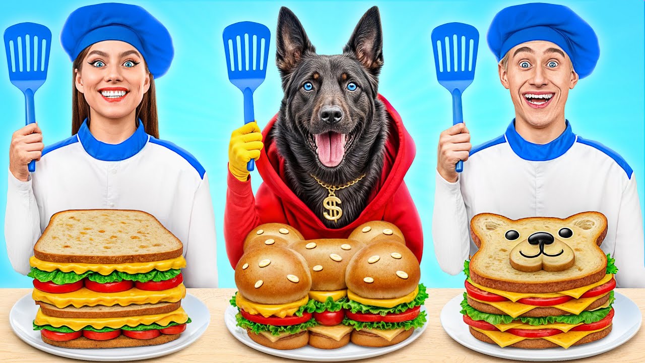 Sfida Di Cucina con Cane | Cerca di non deludere lo Chef-Cane Multi DO ...