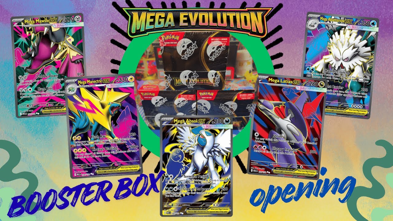 HUGE Triple Booster Box Opening Megaevolution - YouTube
