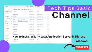 How to Install Wildfly Java Application Server in Microsoft Windows #wildfly #java #javatutorial