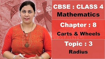 Class 4 | CBSE | NCERT | Maths | 8 | Carts and Wheels | Topic 3 | Hindi Video