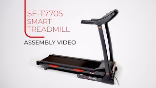 How to Assemble: SF-T7705SMART - Premium Folding Auto-Incline Smart Treadmill screenshot 2
