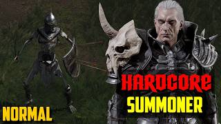 [Normal] HARDCORE Summon Necromancer Guided Playthrough | Diablo 2 Reign of the Warlock