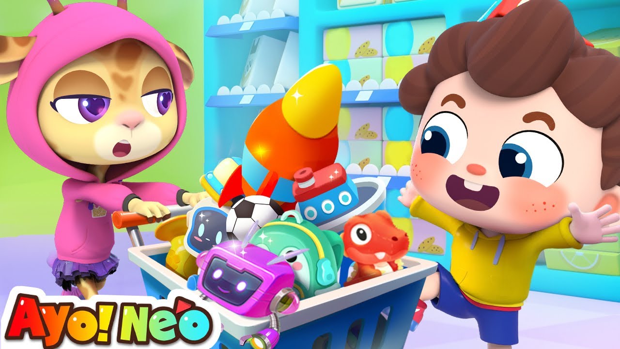 Saya Ingin Banyak Mainan🚗| Kebiasaan Baik untuk Anak| Lagu Anak | Ayo！Neo | Yes！Neo Bahasa Indonesia