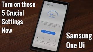 Samsung One Ui - Turn on these 5 Crucial Settings on your Samsung Smartphone (Android 9.0 Pie)