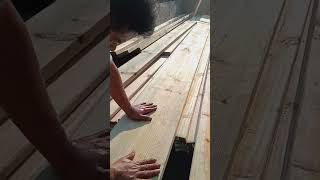 Wood and Measurements to Make the Stairs.