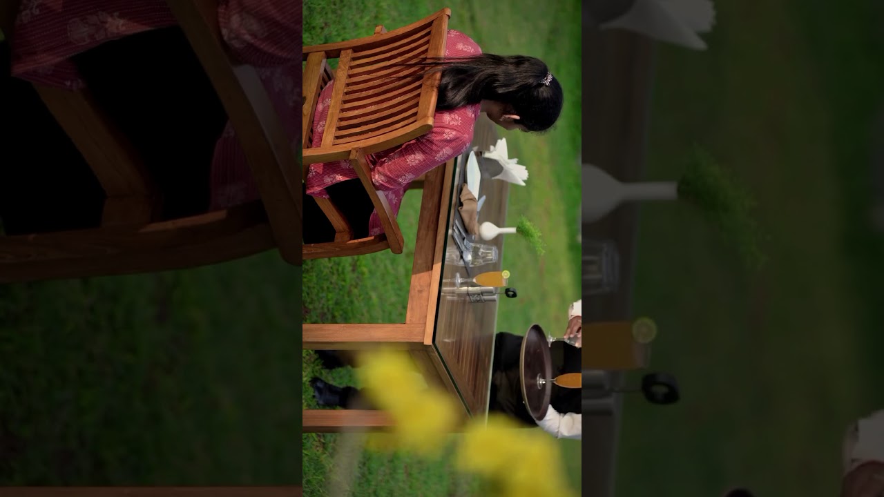 Sip, stay, and savor nature’s embrace at Woodstock Resort. 🍹✨ 