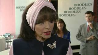 Joan Collins | Charity Fashion show | Interview | TN-92-081-018