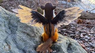 I Created a Woodland Griffin from Backyard Animals