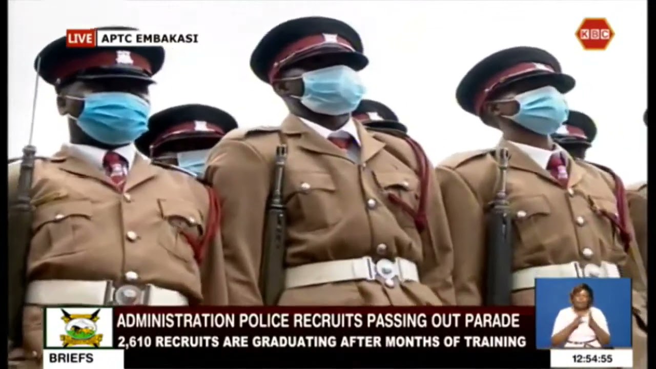 LIVE, AP PASS OUT PARADE CEREMONY PRESIDED OVER BY THE PRESIDENT, UHURU KENYATTA YEAR 2021!