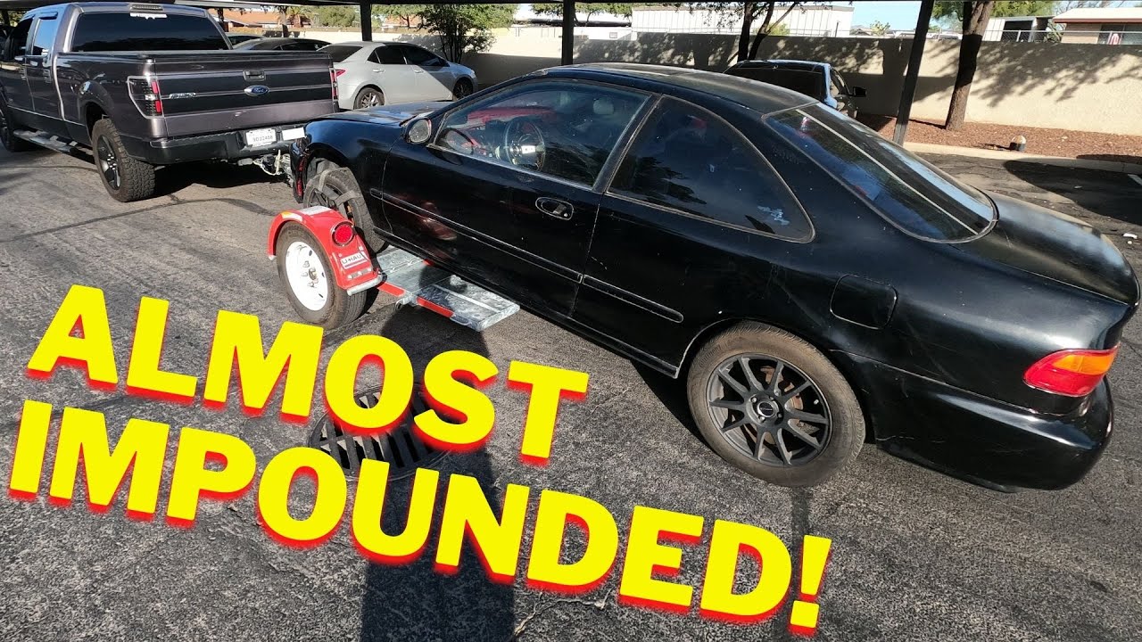 1994 HONDA CIVIC REBUILD (Part 3) Moving Locations! Apartment complex