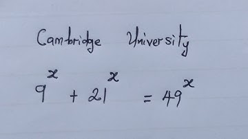 Cambridge actually asked this ? | or clickbait ? | just got the problem from a fan