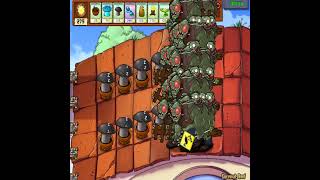 Doom-shroom vs Giga Gargantuar… Ultimate Nuke Battle 😳🔥 #pvz #pvzshorts #plantsvszombies #shorts