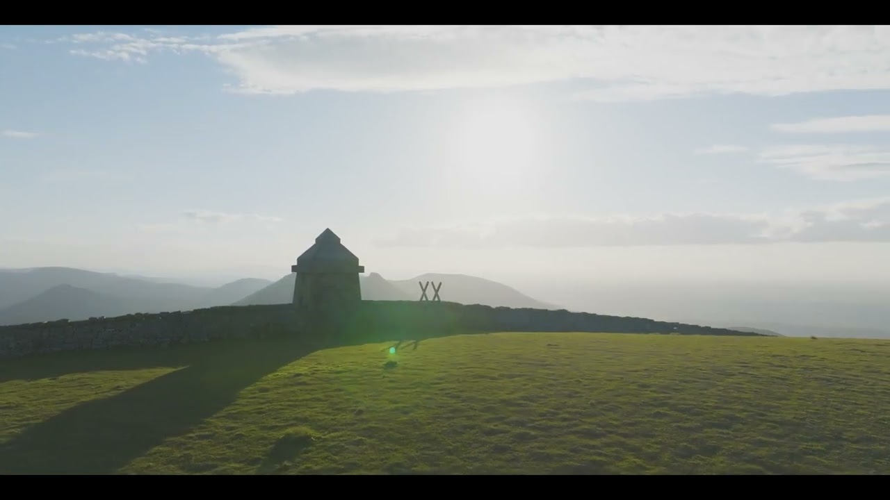 Mourne Moutains. Commedagh Sunset