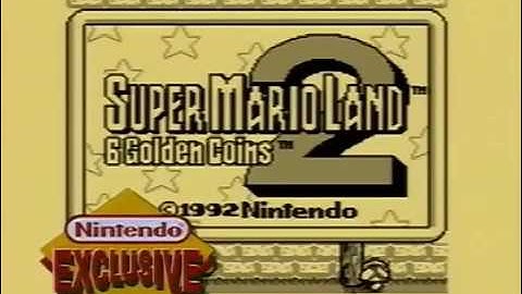 Super Mario Land II - Nintendo Power Previews #7 segment