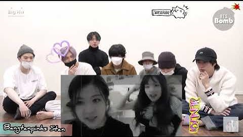 BTS Reaction to Jenlisa fmv (Re-write the stars) #Armymade