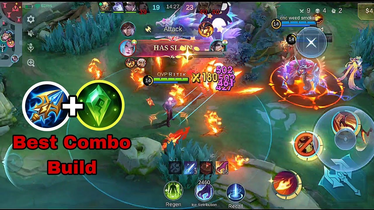 GUSION BEST COMBO BUILD 🔥 One Shot Damage | Mobile legend
