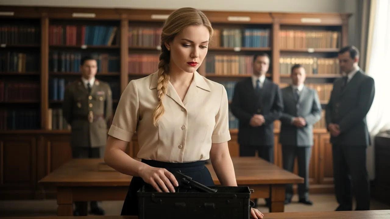 Myśleli że była tylko bibliotekarką aż jeden szept ujawnił tajny Kod Żelazna Latarnia