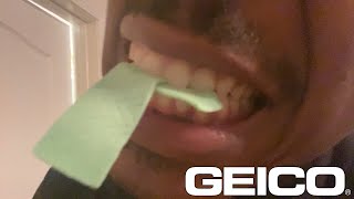 GEICO Commercial - "Gum Chewing ASMR" screenshot 5