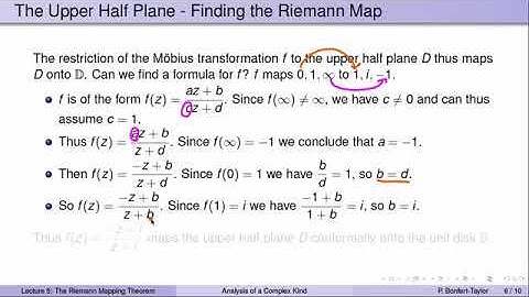 Week4Lecture5  The Riemann Mapping Theorem