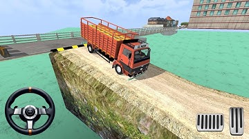 Speed Breaker Map Mod in Bus Simulator Indonesia | Tata 1109 Truck Bussid Gameplay | Bus Game 